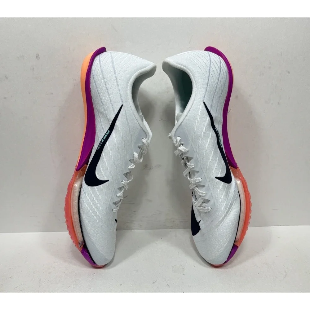 Nike Maxfly 2 Rebound Track And Field Shoes Mens 10 White Black Red FD8395-100
